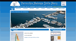 Desktop Screenshot of parrocchiastellamaris.it